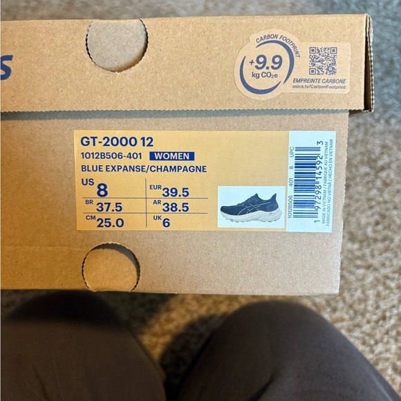 ASICS Women's Navy Running Shoes - Picture 5 of 7